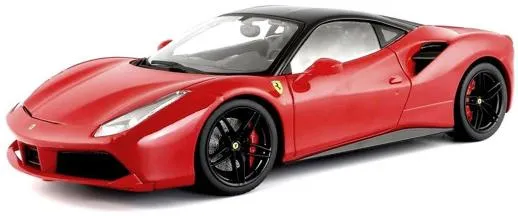 Bburago Ferrari - модел на кола 1:18 - Ферари 488 GTB  2