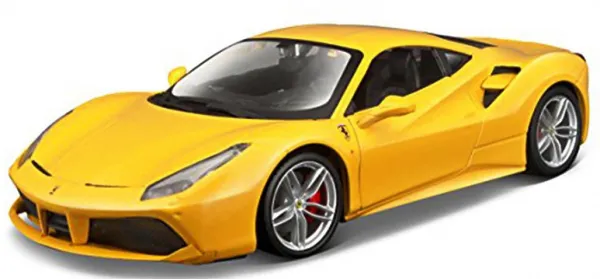 Bburago Ferrari - модел на кола 1:24 - 488 GTB 1