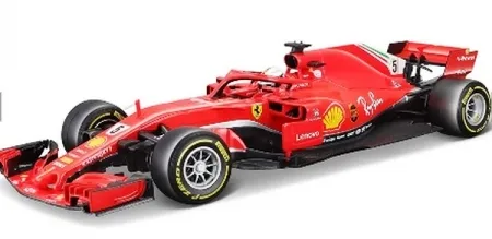Bburago Ferrari - модел на кола 1:18 - Ferrari F1 SF71H 1