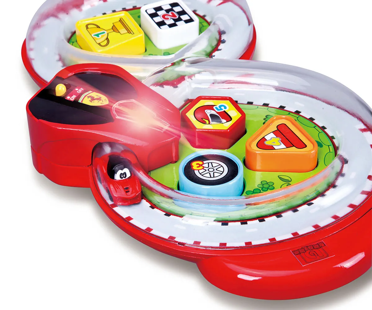 Bburago Junior - Писта за игра с количка Ферари/Ferrari + светлини и звук  3