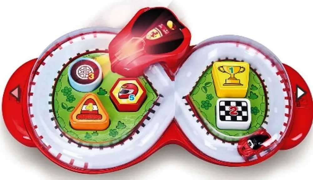 Bburago Junior - Писта за игра с количка Ферари/Ferrari + светлини и звук  5
