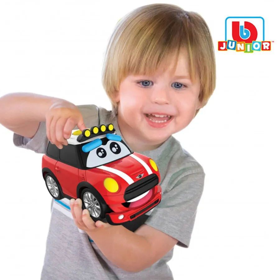 Bburago Junior - Пластмасова количка Mini Cooper със звук, асортимент  5