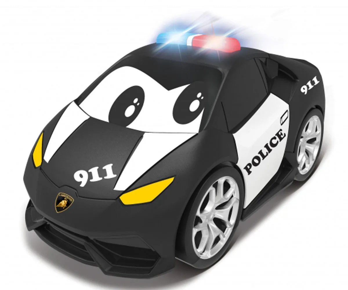 Bburago Junior - Полицейска количка Lamborghini със светлини и звук  2