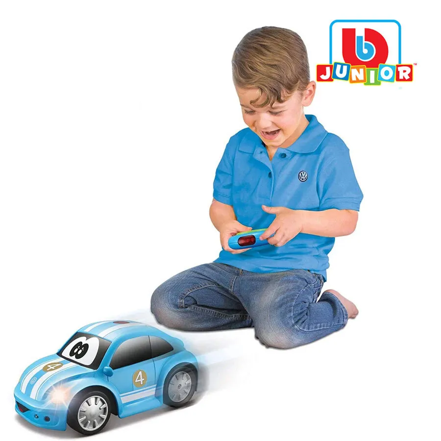 Bburago Junior - Радиоуправляема количка Volkswagen Beetle, син 2