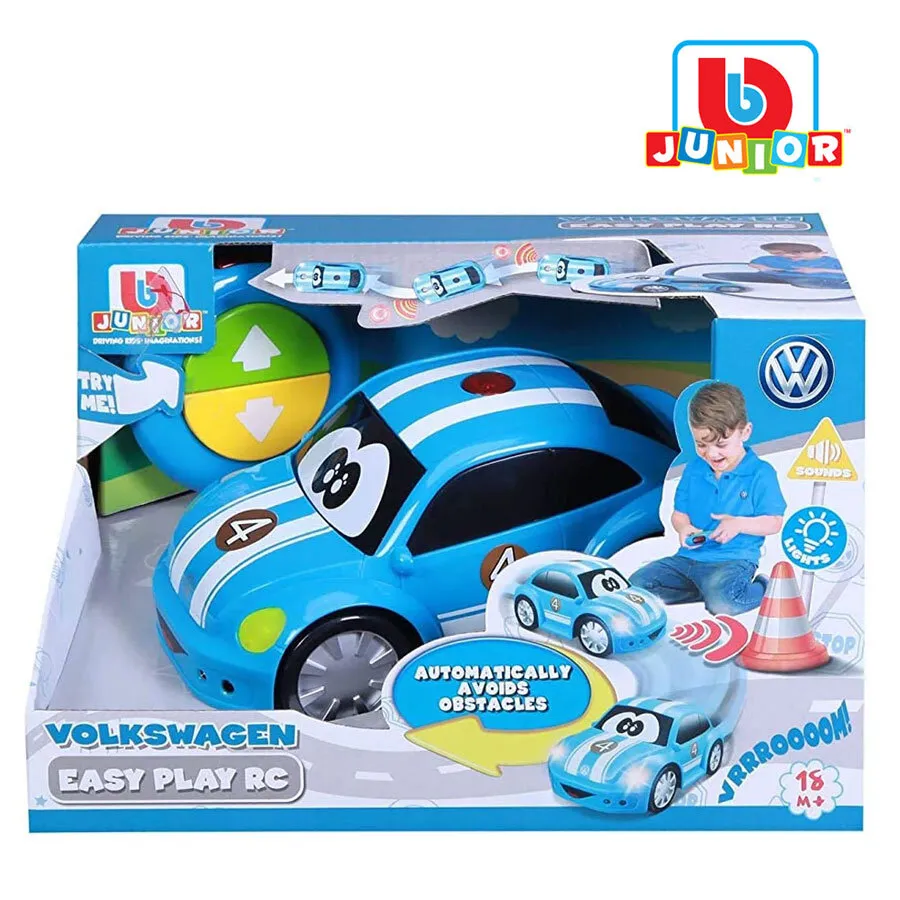Bburago Junior - Радиоуправляема количка Volkswagen Beetle, син 1