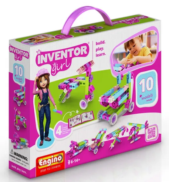Енджино Изобретател - Конструктор 10 модела за момичета 10в1 1