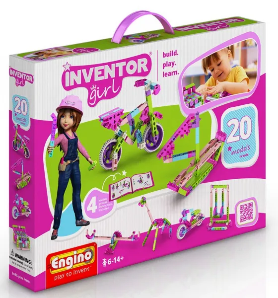 Енджино Изобретател - Конструктор 20 модела за момичета 1