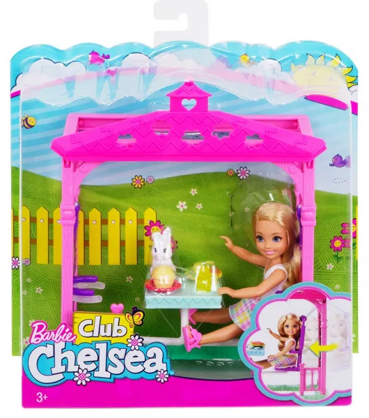 Кукла Barbie/Барби - Игрален комплект Челси с аксесоари за пикник или количка за сладолед  1
