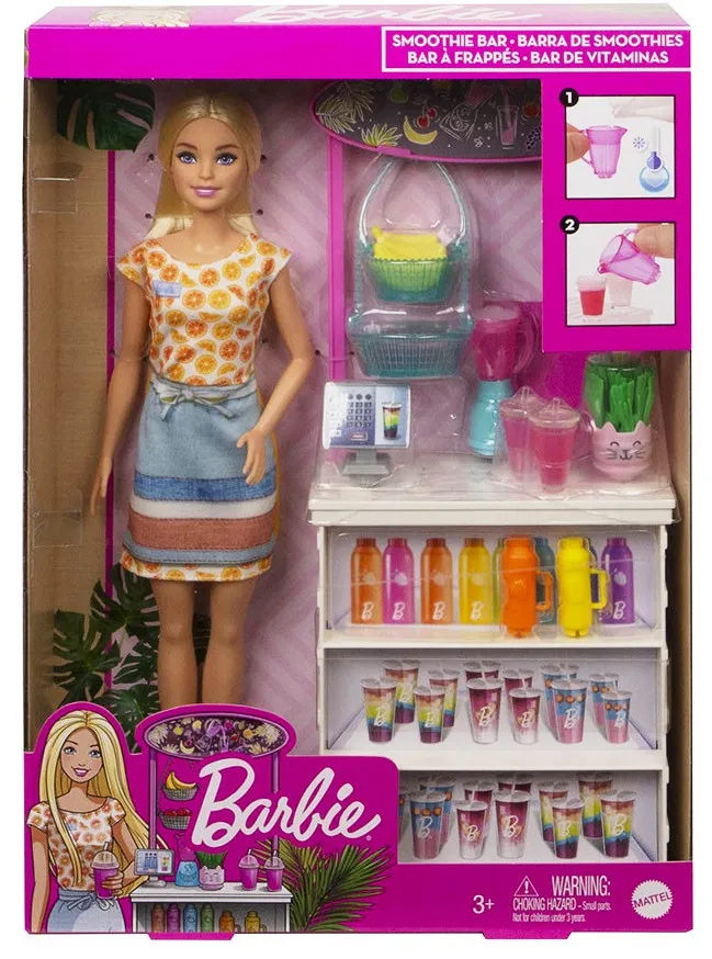 Кукла Barbie/Барби - Комплект смути бар 2
