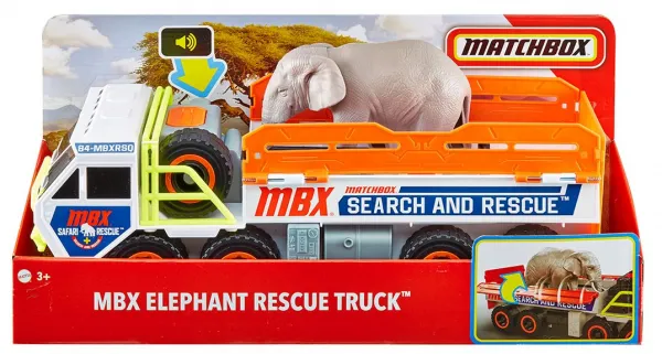 Камион за превоз на слонове Matchbox 1