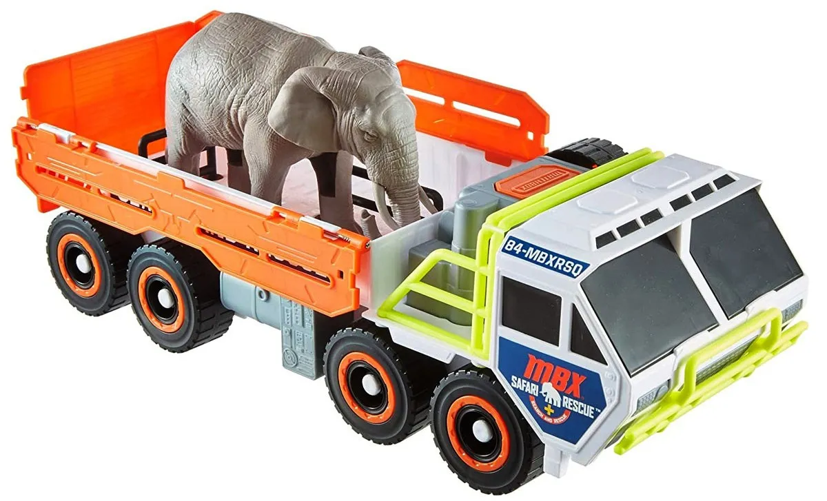 Камион за превоз на слонове Matchbox 3