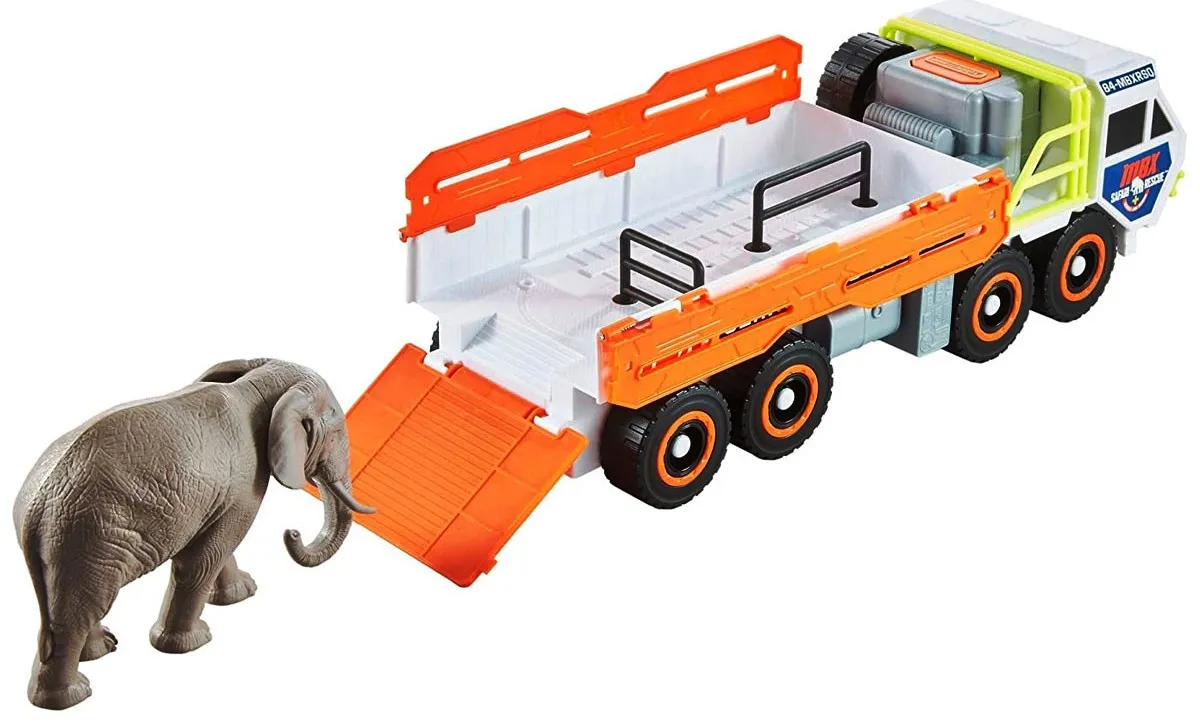 Камион за превоз на слонове Matchbox 4