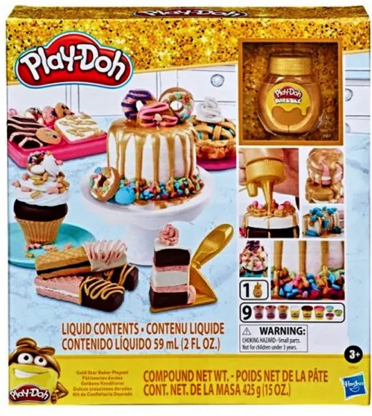Play Doh пластелин  - Златна сладкарница 1