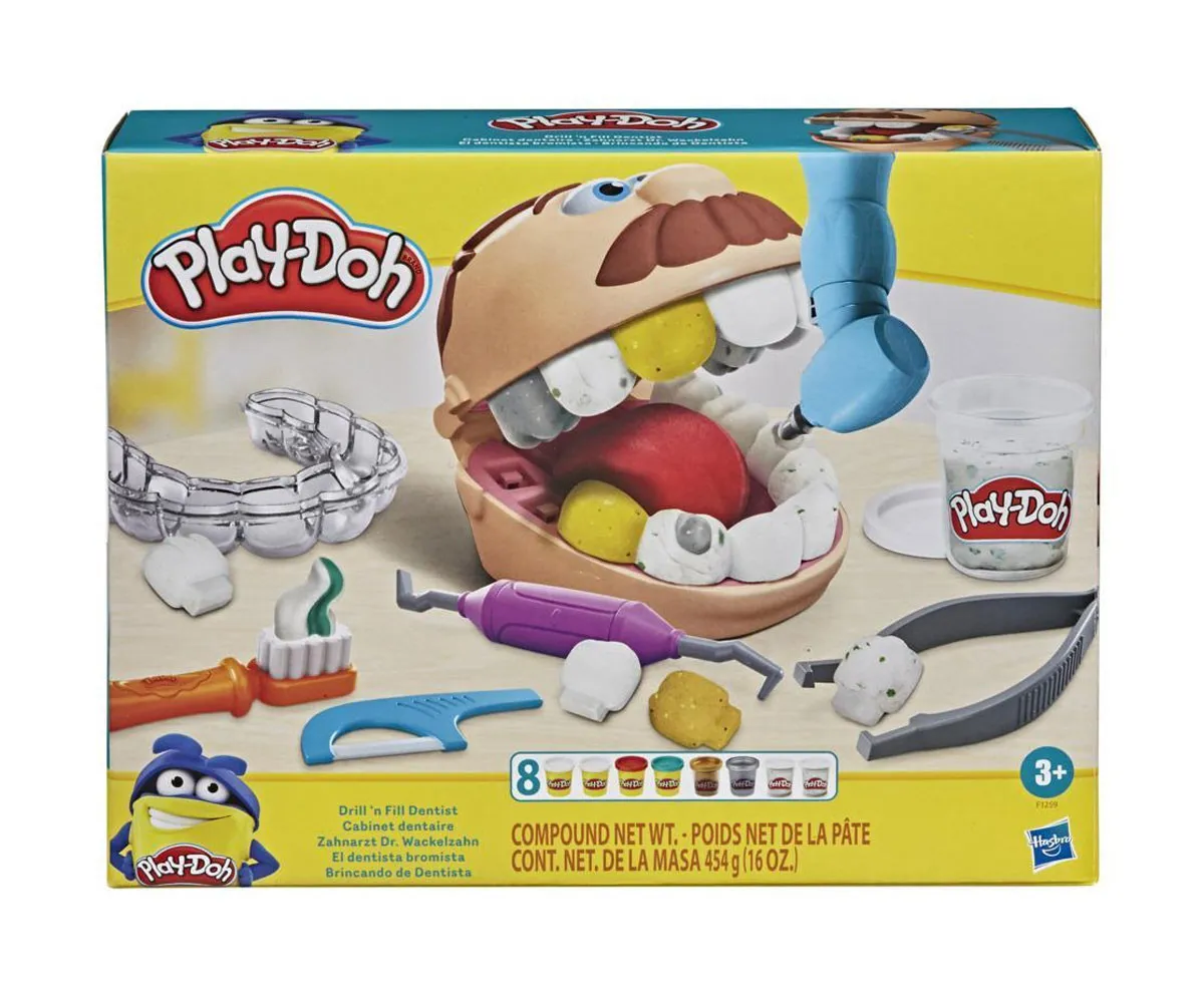 Play Doh пластелин - Игрален комплект: Зъболекар 2