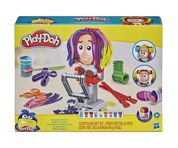 Play Doh пластелин - Игрален комплект: Лудият фризьор 1