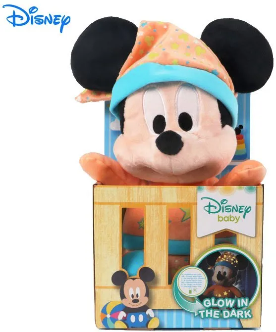 Плюшена играчка - Мики Маус/Mickey Mouse свети в тъмното 2