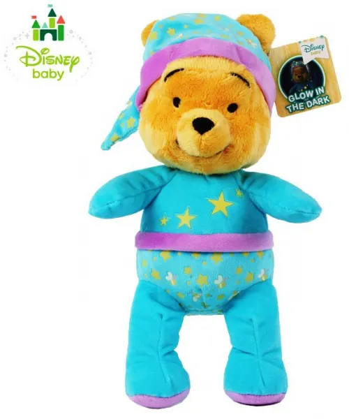 Плюшена играчка - Мечо Пух/Winnie the pooh свети в тъмното 1