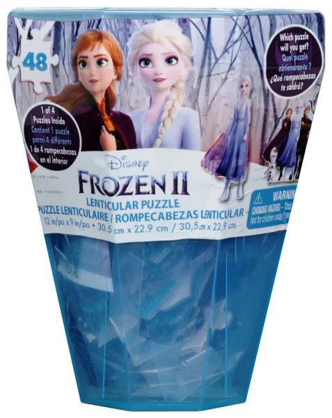 Релефен пъзел 48 части Замръзналото кралство Frozen 1