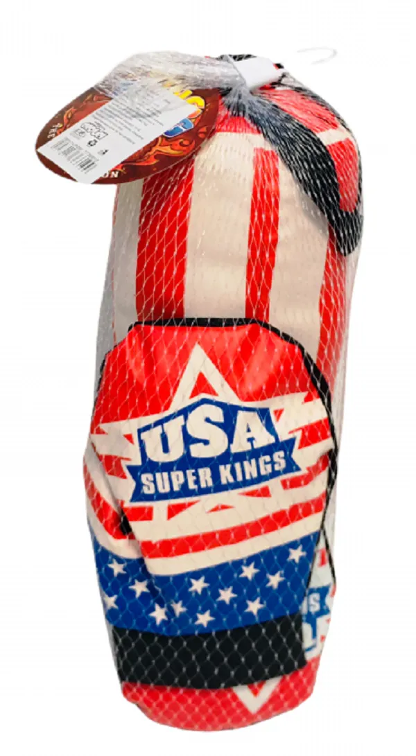 Комплект Боксова круша с ръкавици Америка  1