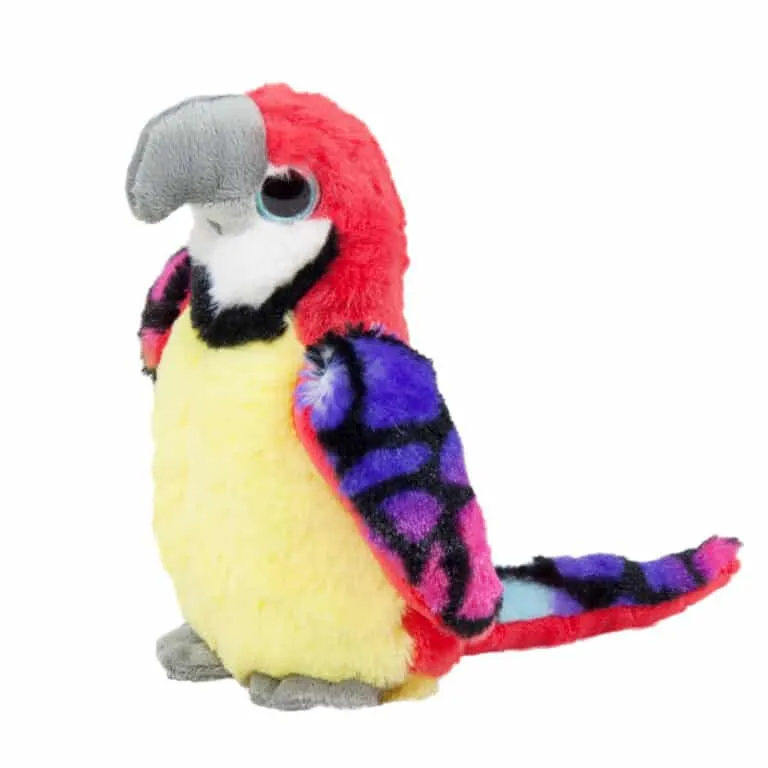 Шарен папагал 4 цвята, 20см 4