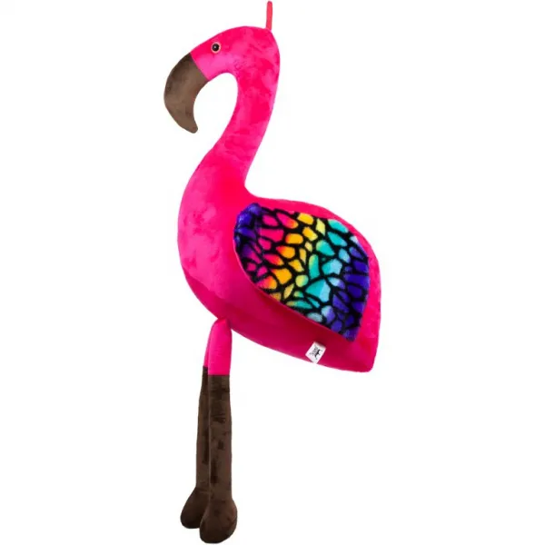 Фламинго с многоцветни крила, 75см