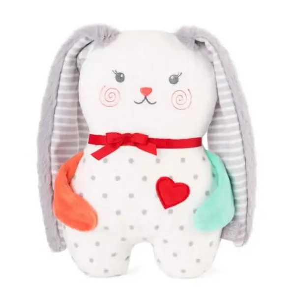 Бебешка плюшена играчка с черешови костилки ЗАЙЧЕ – Fuzzy the rabbit 1