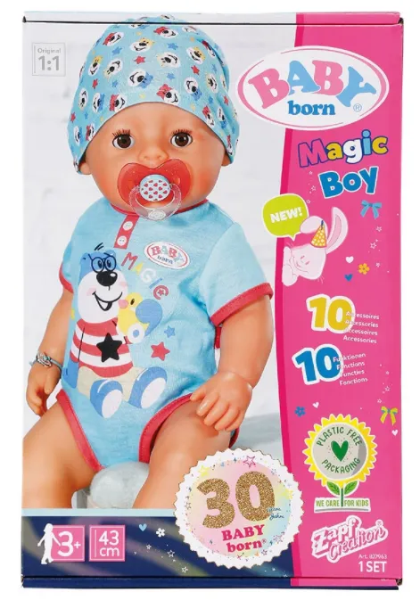 BABY Born - Интерактивно бебе с аксесоари - момче 2