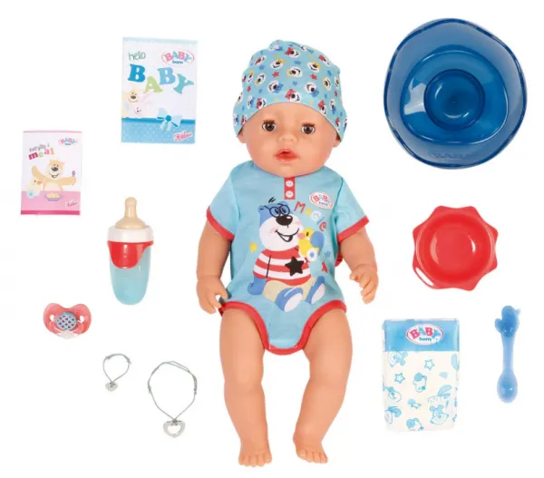 BABY Born - Интерактивно бебе с аксесоари - момче 1