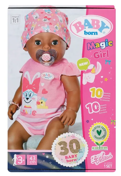 BABY Born - Интерактивно бебе с аксесоари - етническо 2