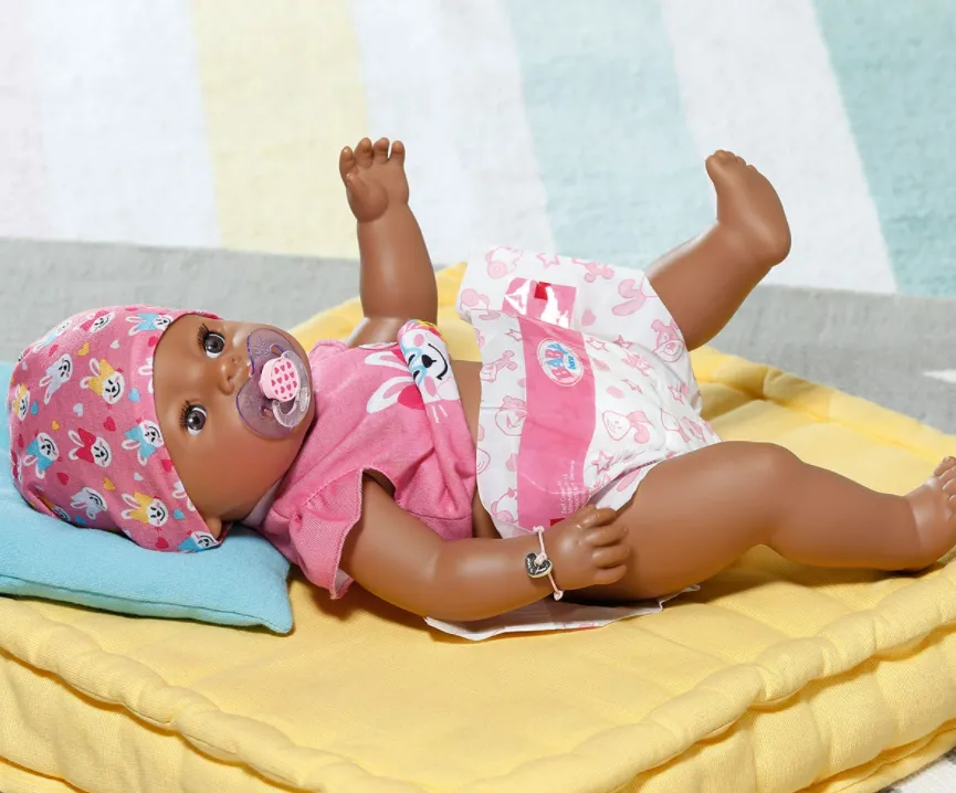 BABY Born - Интерактивно бебе с аксесоари - етническо 5