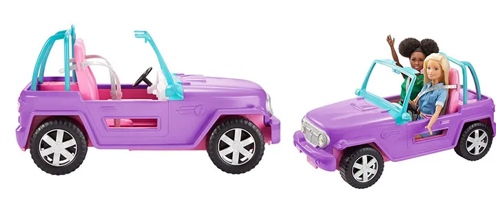 Кукла Barbie - Автомобил, джип кабрио 2
