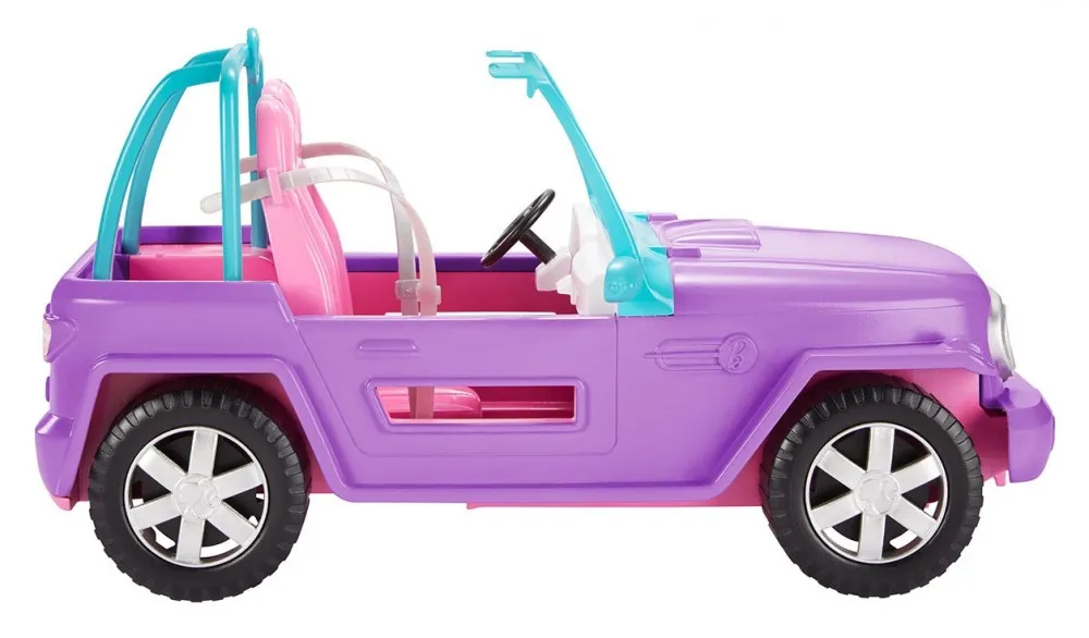 Кукла Barbie - Автомобил, джип кабрио 5