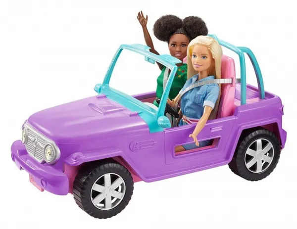 Кукла Barbie - Автомобил, джип кабрио 1
