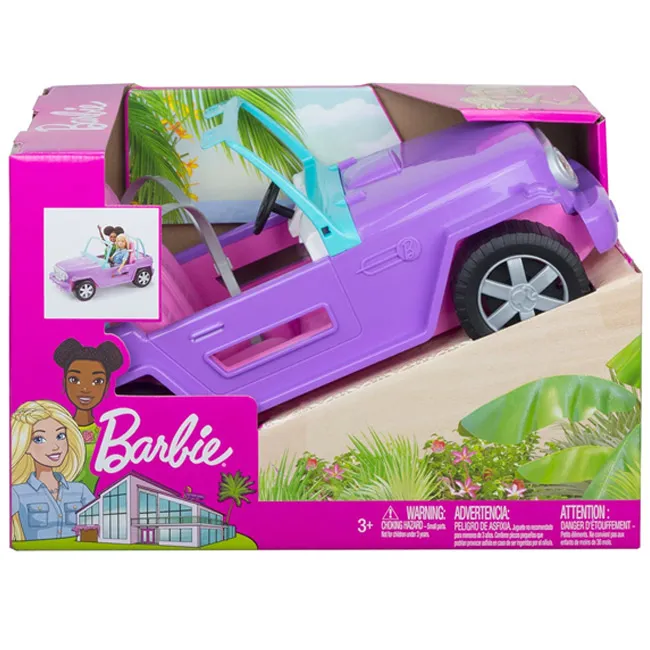 Кукла Barbie - Автомобил, джип кабрио 8