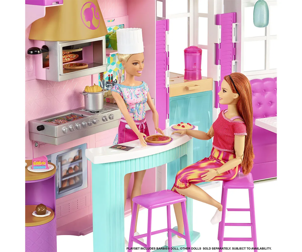 Кукла Barbie - Комплект кукла с ресторант 4