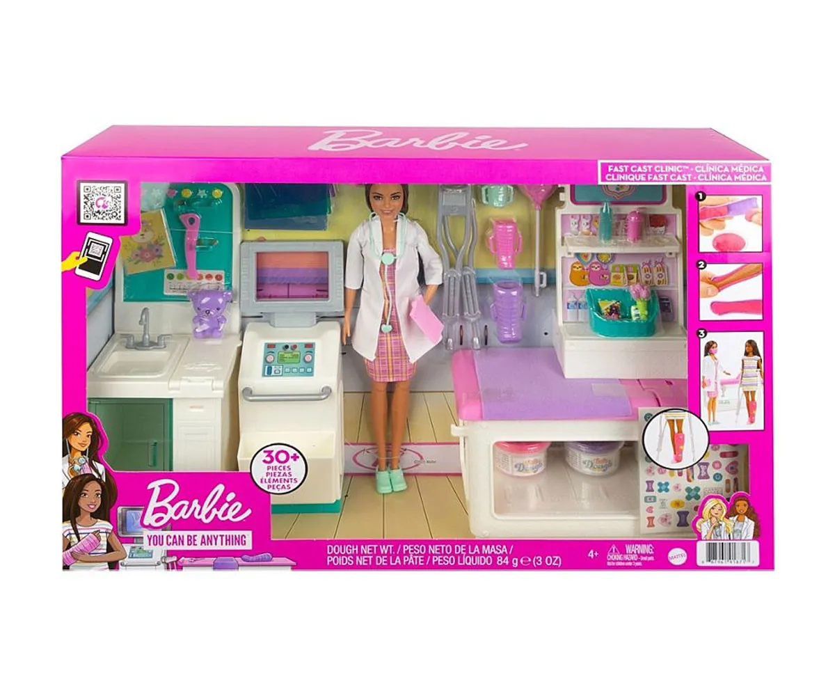 Кукла Barbie - Игрален комплект ортопедична клиника 1