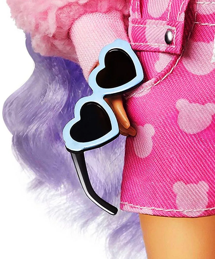 Кукла Barbie - Екстра: С лилавосиня коса 3