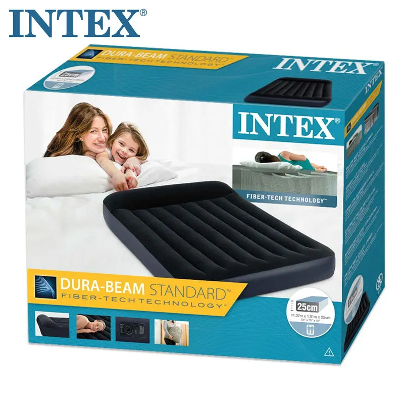 Надуваем матрак с вградена помпа INTEX Pillow Rest Classic, 137 х 191 х 25 см. 4