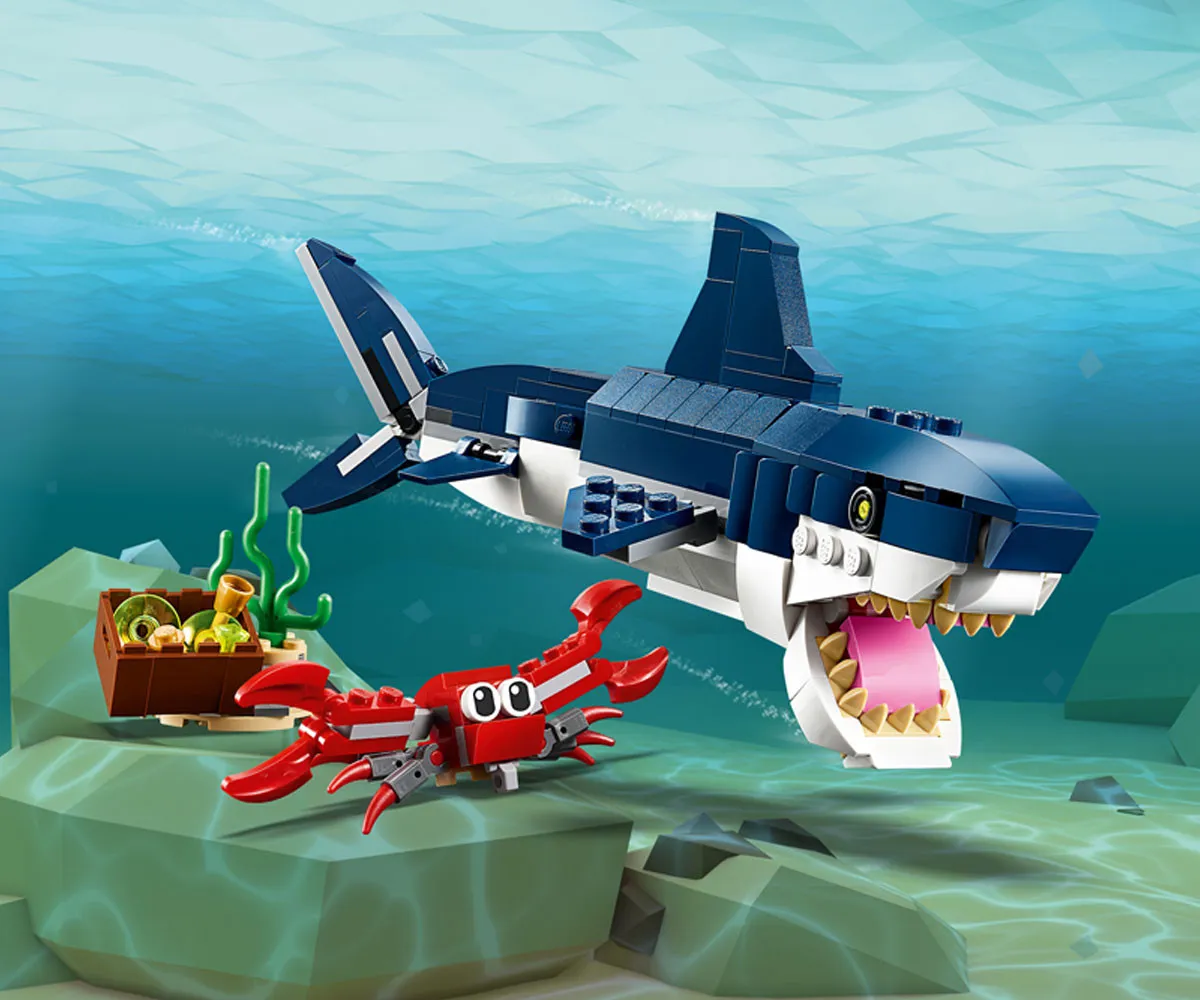 LEGO®/Лего Creator 31088 Конструктор 3в1 - Създания от морските дълбини, 230 елемента 3