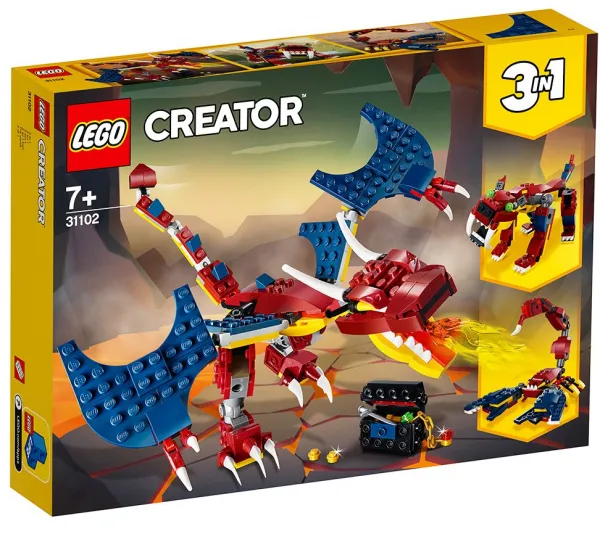 LEGO®/Лего Creator 31102 Конструктор - Огнен дракон 1