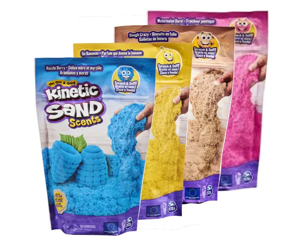 Kinetic Sand/Кинетичен пясък - Новите вкусни аромати, асортимент 1