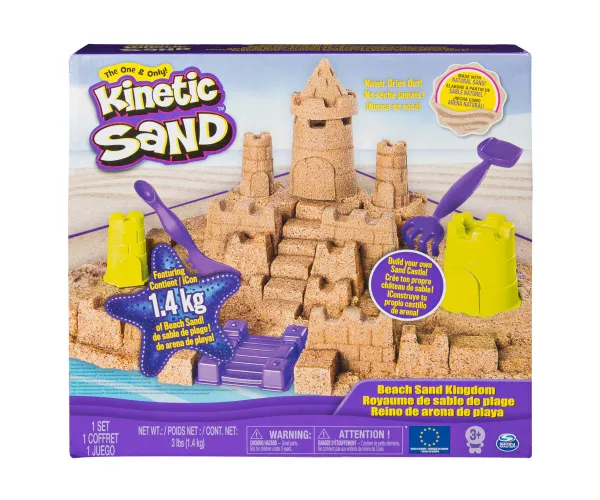 Kinetic Sand/Кинетичен пясък - Комплект пясъчен замък 1