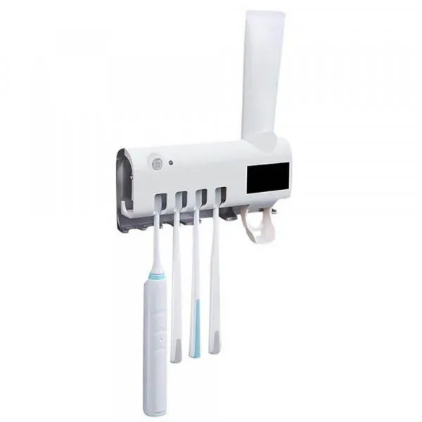 4в1 Мултифункционален UV стерилизатор дезинфекциращ четките за зъби USB ЗАРЕЖДАНЕ  2