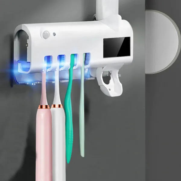 4в1 Мултифункционален UV стерилизатор дезинфекциращ четките за зъби USB ЗАРЕЖДАНЕ  1
