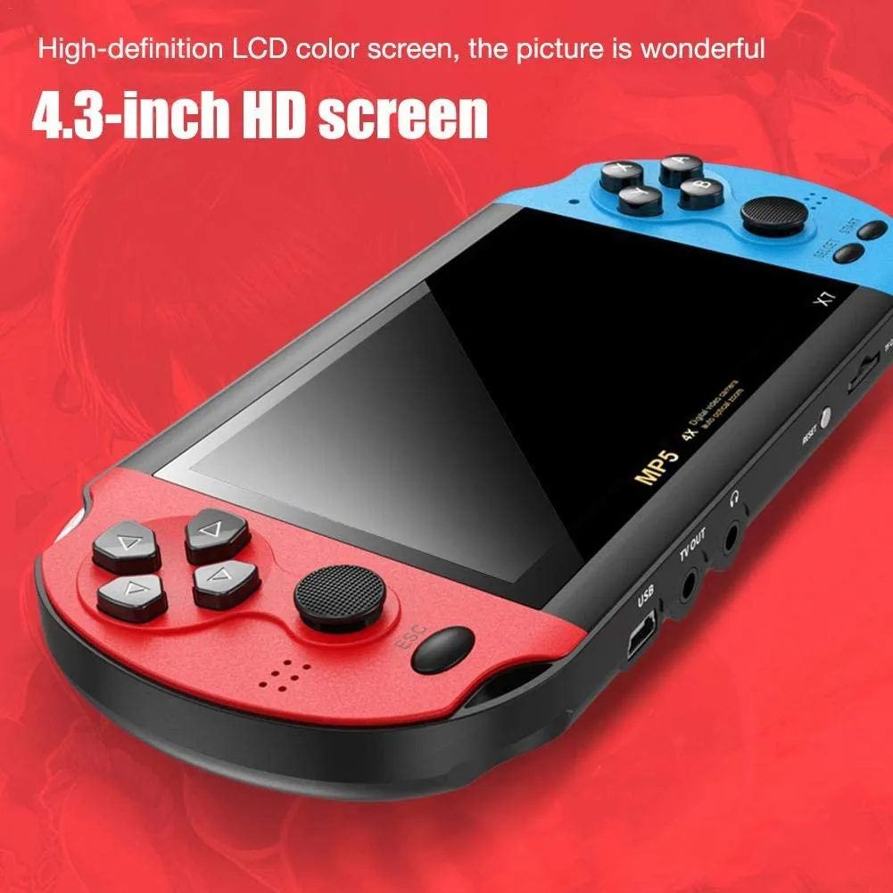 Преносима игрова тв конзола тип PSP X7, 4,3'' дисплей, Мултифункционална 4
