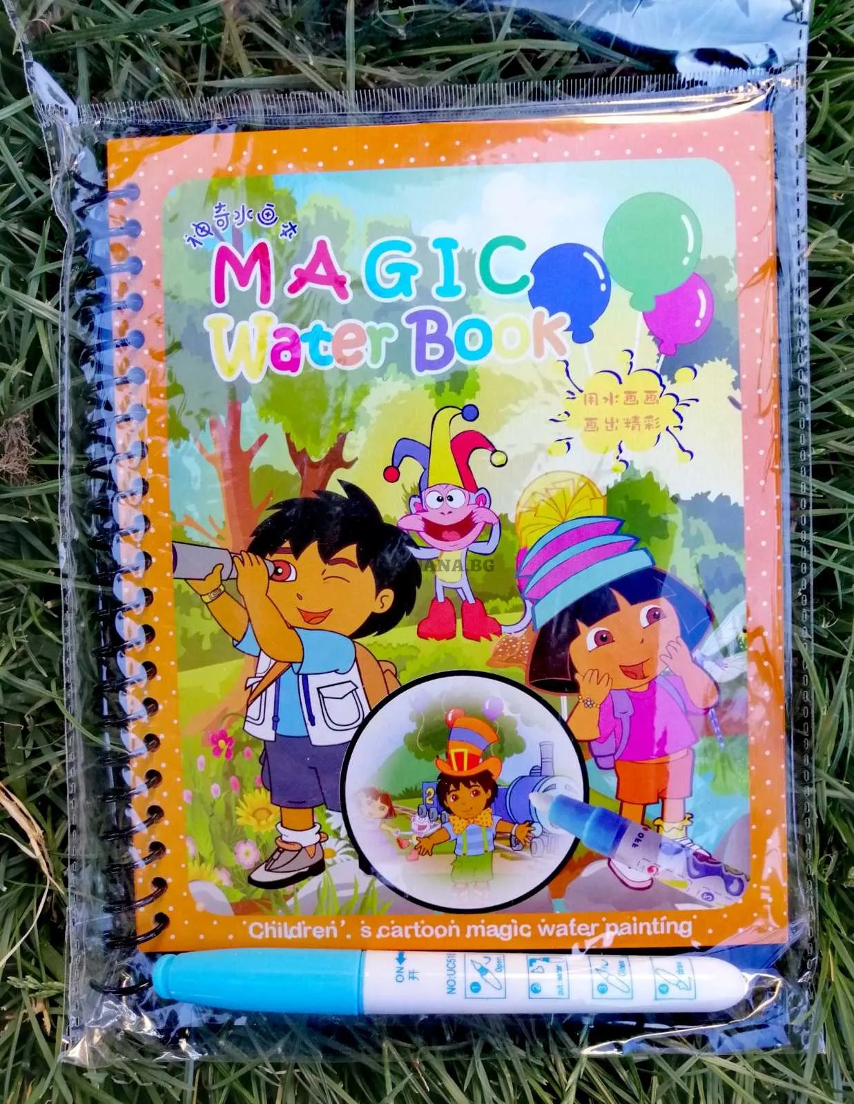 Магическа водна книжка Дора Изследователката Dora the Explorer 1
