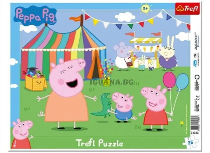 Детски пъзел 25 части Пепа Пиг Peppa Pig 2