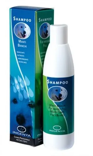 Camon Ingenya Shampoo for White Coats - кучешки шампоан за бяла козина - 250мл.