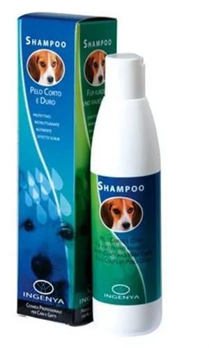 Camon Ingenya Shampoo for Wire and Short Coats - кучешки шампоан за къса и къдрава козина - 250мл. 