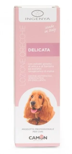 Camon INGENYA Delicata - деликатен лосион за уши за кучета - 100мл. 